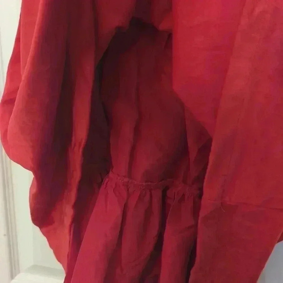 Max studio girls Holiday lined red velvet dress - Picture 6 of 8